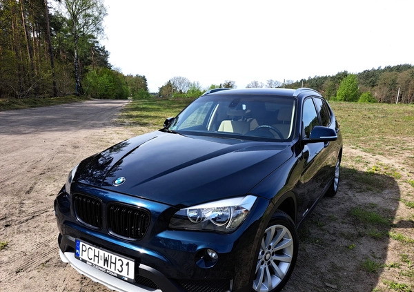 BMW X1 cena 49900 przebieg: 59117, rok produkcji 2013 z Chodzież małe 121